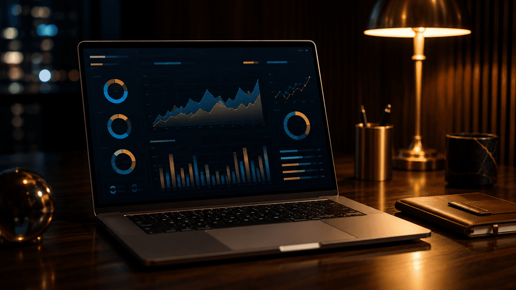 Dashboard de People Intelligence — vista ejecutiva con métricas de clima, compromiso y riesgo psicosocial